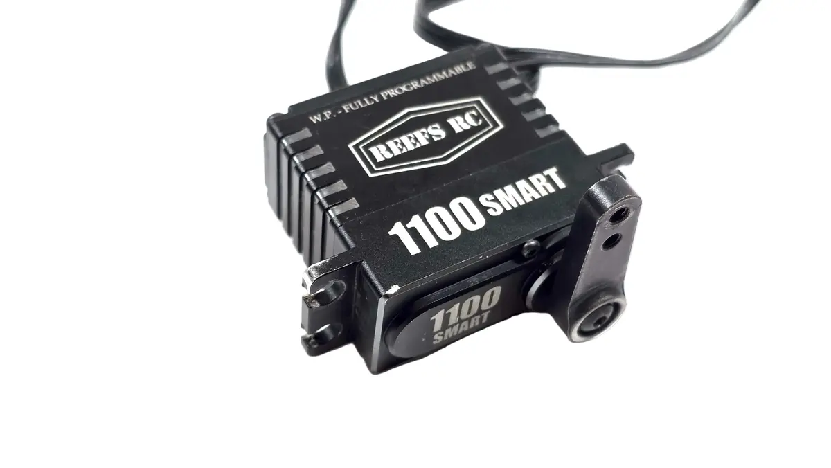Reefs Rc 1100 Smart Metal Gear Steering Servo W/ Servo Horn 1