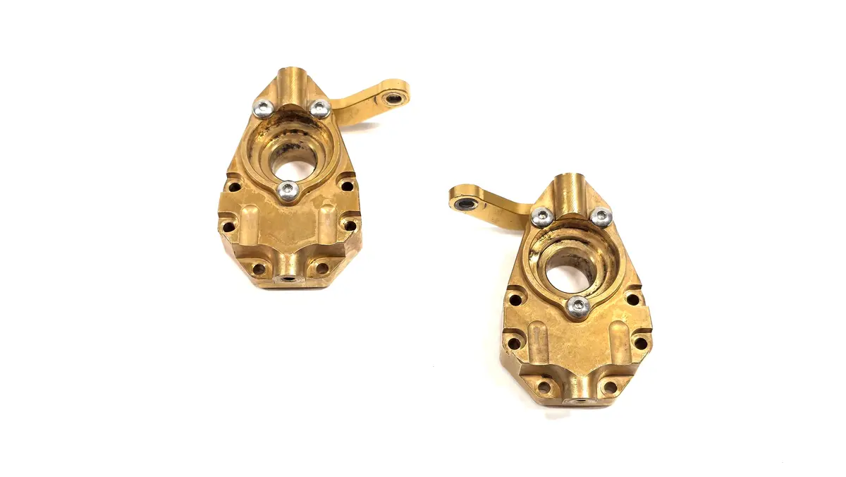 Brass Steering Knuckles For Traxxas Trx4 Portal Axles 1