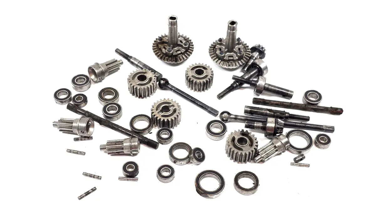 Traxxas Trx4 Locked Portal Axle Internal Gears, Pins, Bearings & Axle Shafts Front & Rear 1