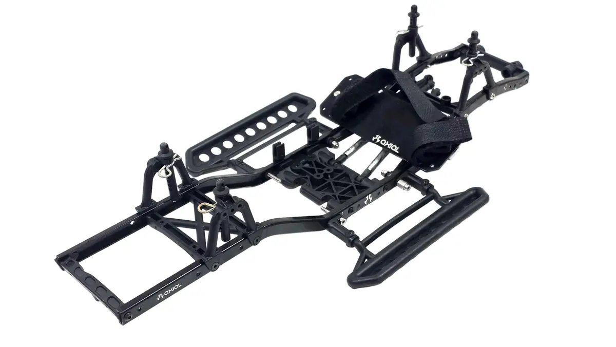 Og Axial Scx10 Complete Chassis W/ Front Metal Links 1