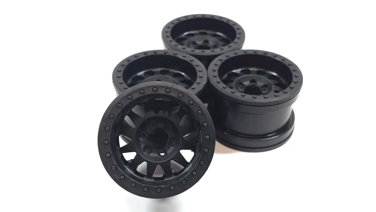 2.2 Plastic Bead Lock Wheels Set Of 4 No Hubs 1