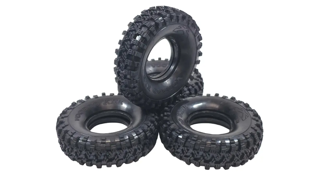 1.9 4.75 Voodoo Ottsix Klr X4 "Cut N Shut" Tires No Foams 1