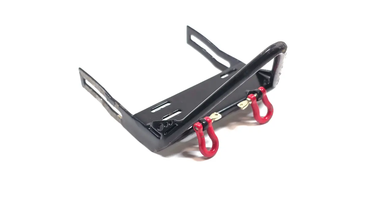 Stinger Front Bumper W/ Winch Plate & Scale D-Rings 1