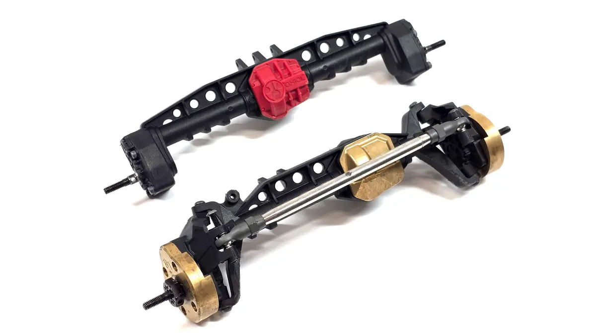 Axial Ar45 Portal Axle Set W/ Brass Hop Ups 1
