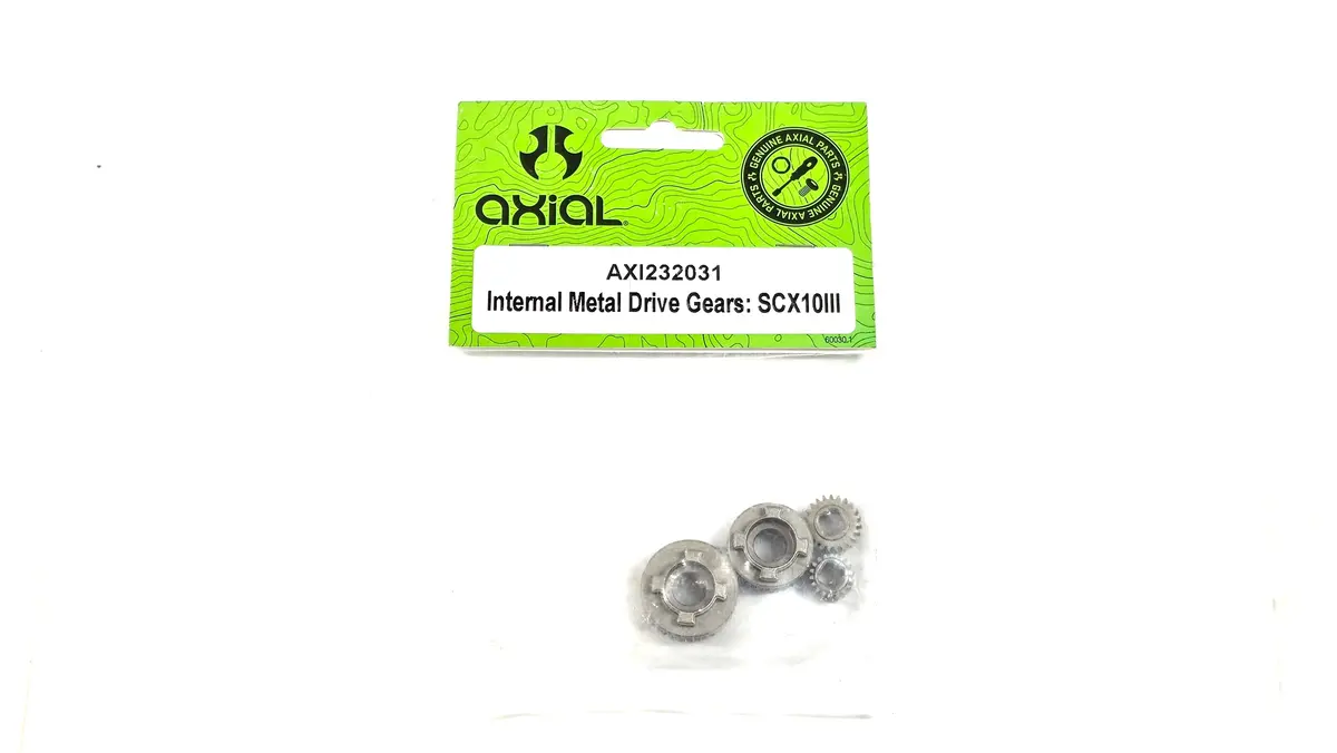 Axial Axi232031 Internal Metal Drive Gears: Scx10iii 1