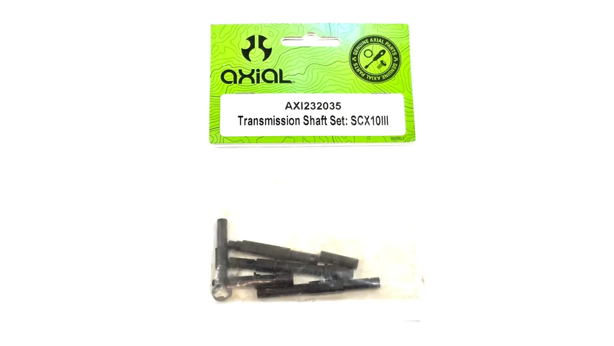 Axial Axi232035 Transmission Shaft Set: Scx10iii 1