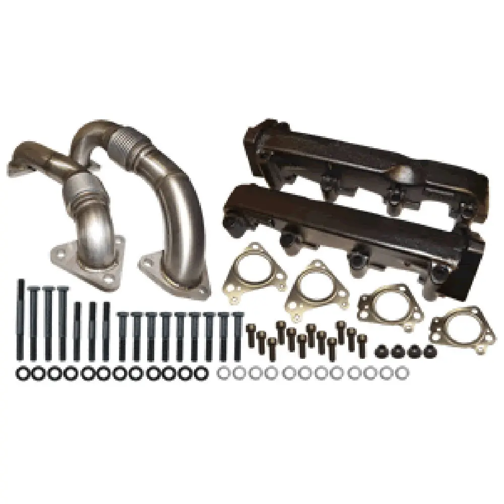 Ats Pulse Flow Exhaust Manifold Kit Fits 2001-2004 6.6L Duramax 1