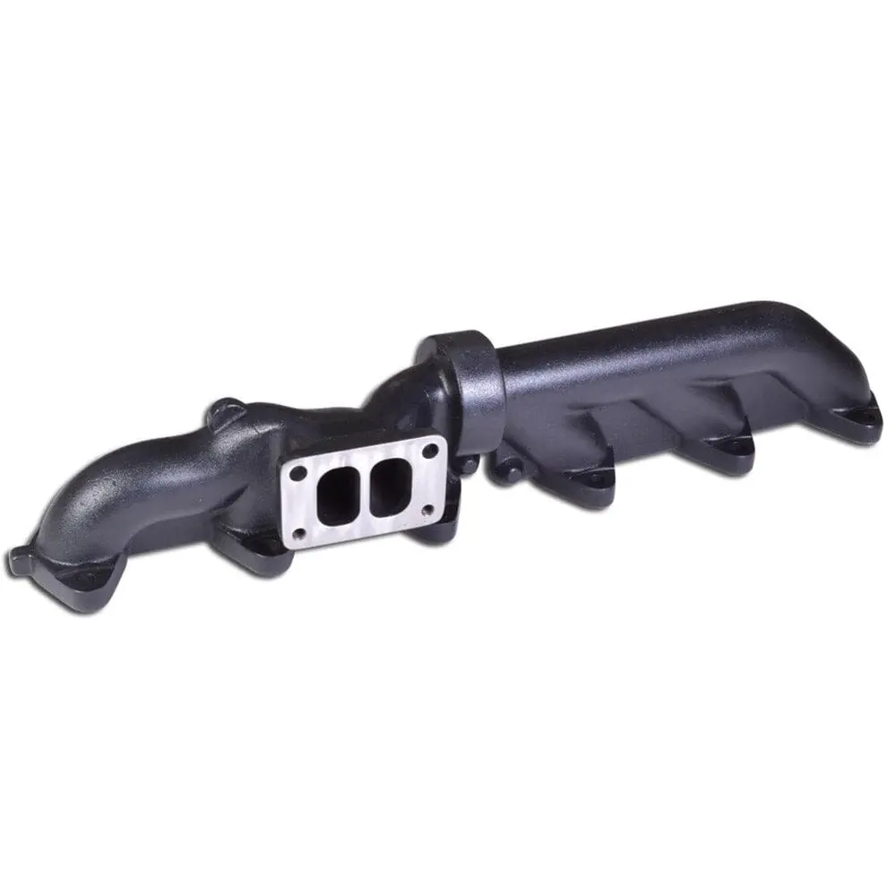 Pulse Flow Exhaust Manifold Kit Fits 2003-2007 5.9L Cummins 2-Pc T4 F Wg Ats Diesel Performance 1