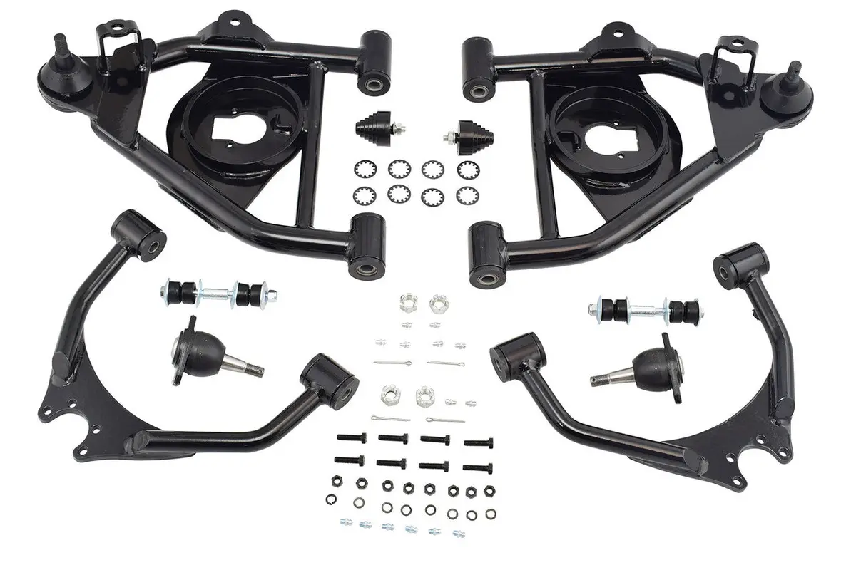 88-98 Silverado, Sierra C1500 2Wd 4" Drop Arms (Upper / Lower) (2" Drop Springs Needed) 1