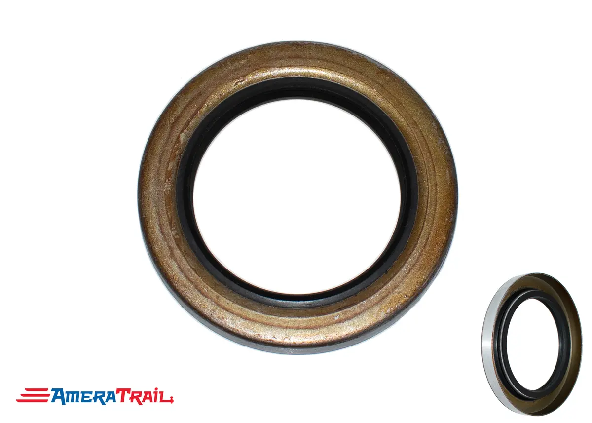 6 - 8 Lug Rear Hub Seal / Double Lip Seal, 2.25" Id X 3.376" Od, Commonly Used On 5.2-8K Axles 1