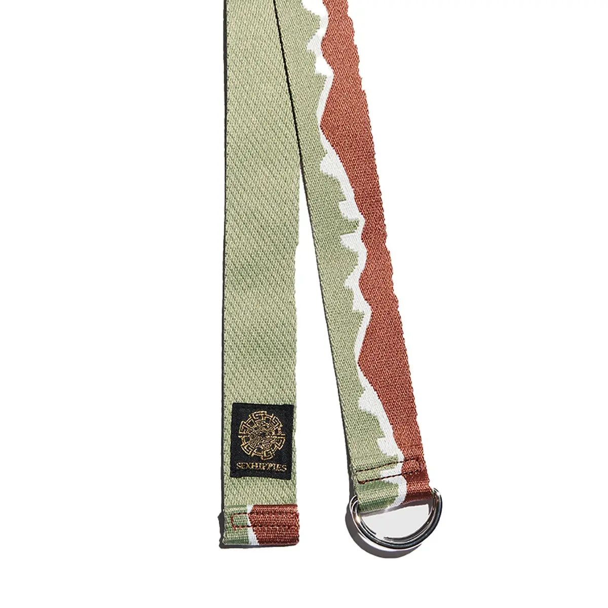 Sexhippies White Cap Belt Royal/Brown 1