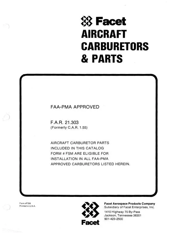 Marvel-Schebler Master Carburetors Master Carburetors (Msmastercarb-C) 1