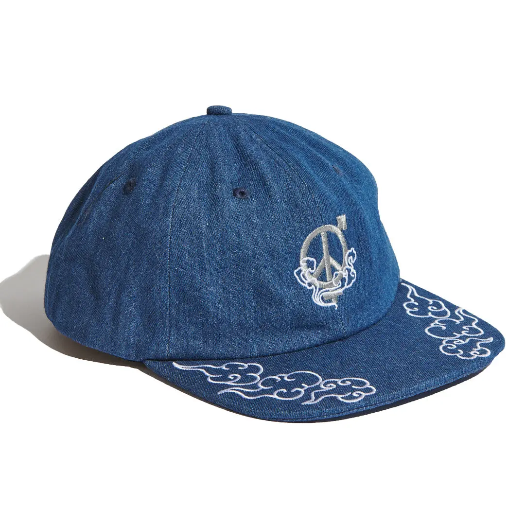 Sexhippies Cloud Og Logo Hat Dark Denim/White 1