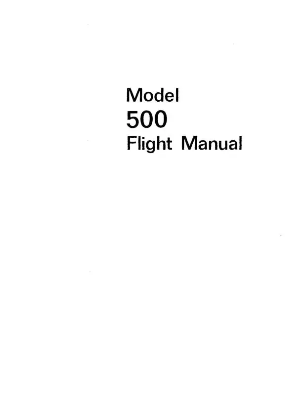 Aero Commander 500 1958-59 Flight Manual (Ac500-58-59-F-C) 1