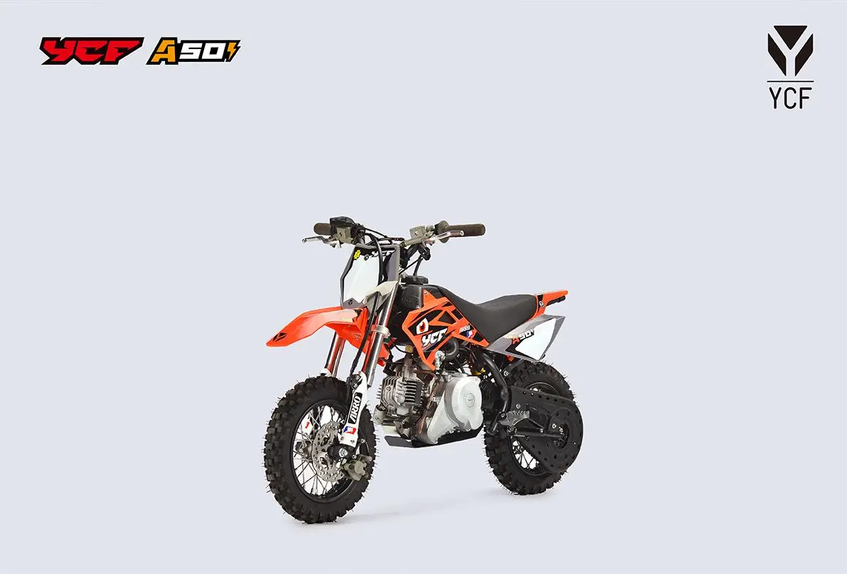 Ycf 50Ae Gas Dirt Bike Yellow 1
