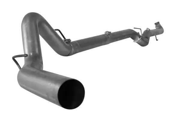 Dieselr Downpipe Back Exhaust - Single (2001-2007 Gm 2500/3500 6.6L Duramax Lb7/Lly/Lbz) 2