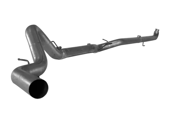 Dieselr Downpipe Back Exhaust - Single (2007.5-2010 Gm 2500/3500 6.6L Duramax Lmm) 1
