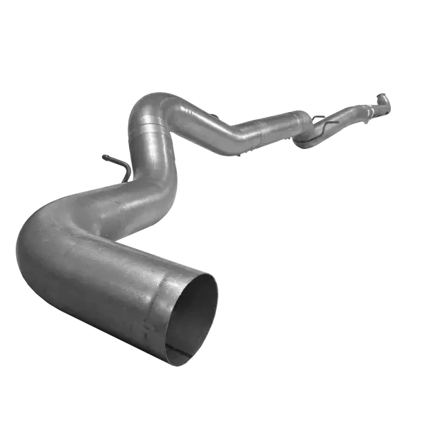 Dieselr Downpipe Back Exhaust - Single (2007.5-2010 Gm 2500/3500 6.6L Duramax Lmm) 1