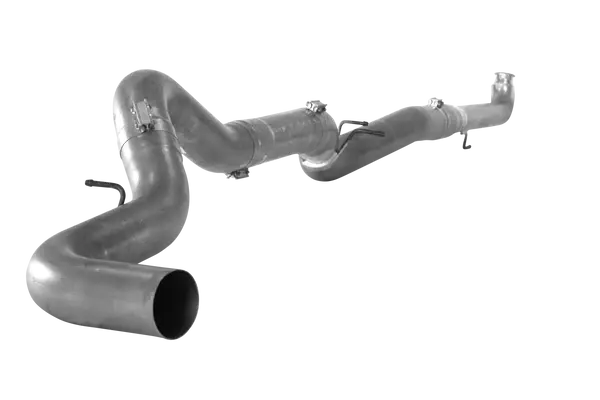 Dieselr Downpipe Back Exhaust - Single (2001-2007 Gm 2500/3500 6.6L Duramax Lb7/Lly/Lbz) 1