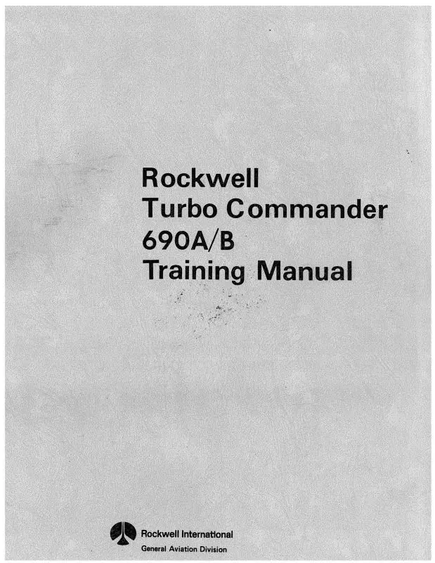 Aero Commander 690A-B Maintenance Training Manual (Ac690a-B-Mt-C) 1