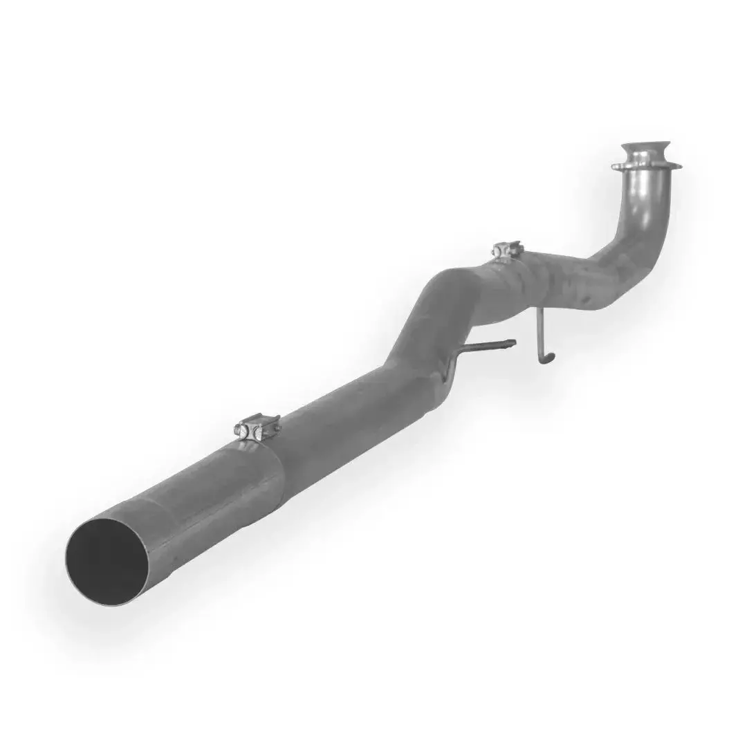Dieselr Aluminized 4" Cat & Dpf Race Pipes | Gm 2500/3500 6.6L Duramax L5p 2017-2023 1