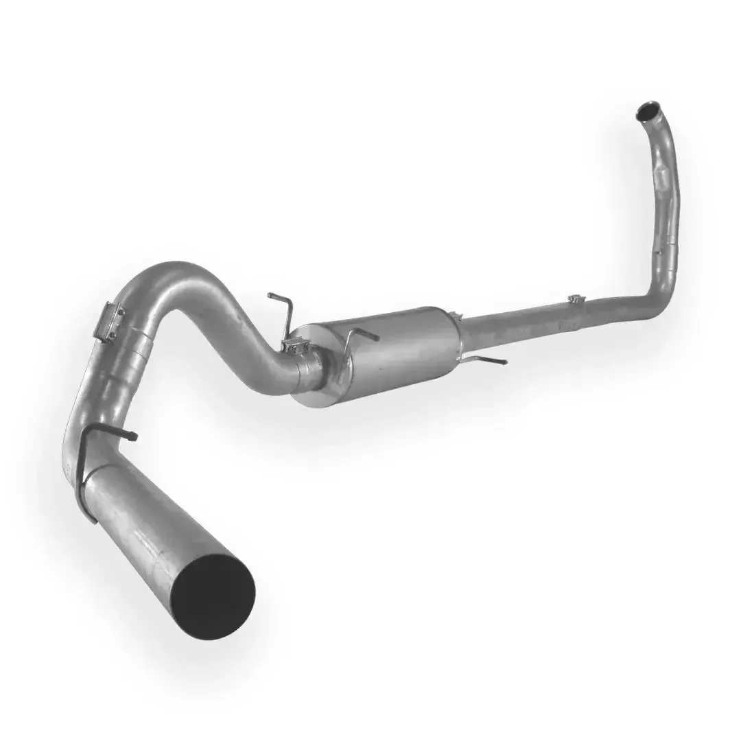 Dieselr Aluminized 4" Turbo Back Exhaust Single | 6.0L Ford Excursion Powerstroke 2003-2005 1