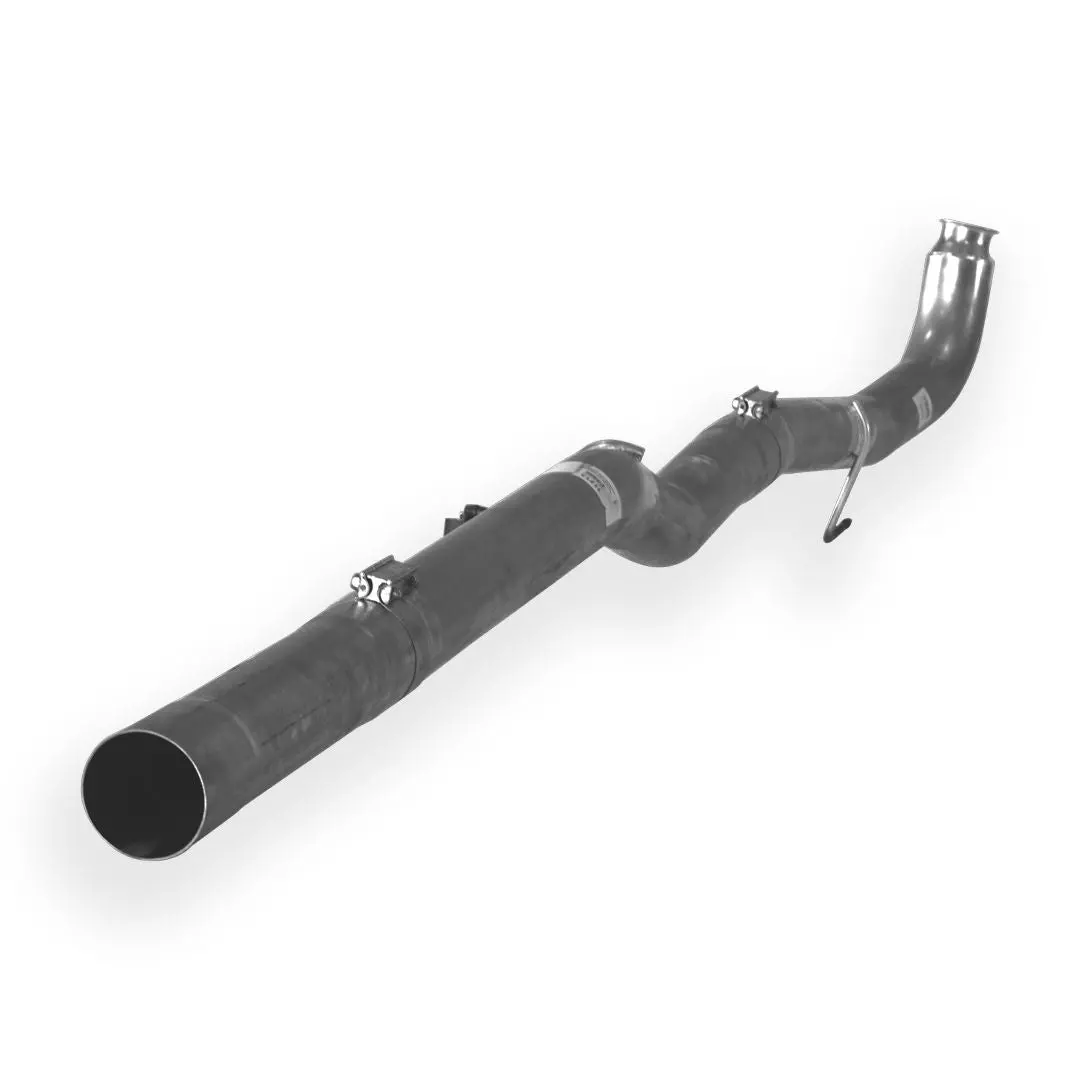 Dieselr Aluminized 4" Cat & Dpf Race Pipes | Gm 2500/3500 6.6L Duramax Lml 2011-2015 1
