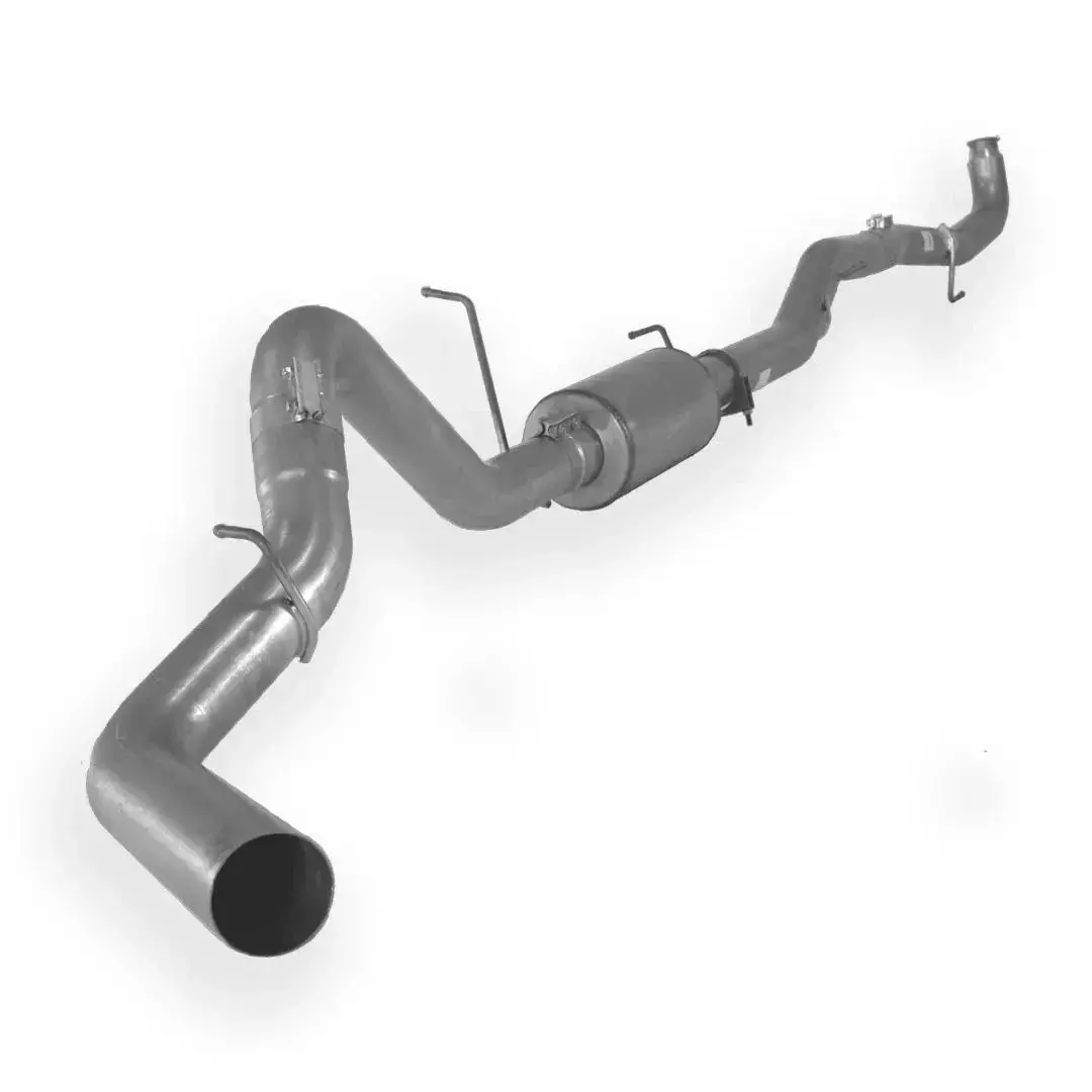 Dieselr Aluminized Downpipe Back Exhaust Single | Gm 2500/3500 6.6L Duramax Lml 2011-2015 2