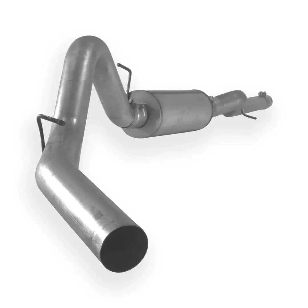 Dieselr Aluminized 4" Cat Back Exhaust Single | 2500/3500 6.6L Gm Duramax Lb7 (2001-2004.5) 1