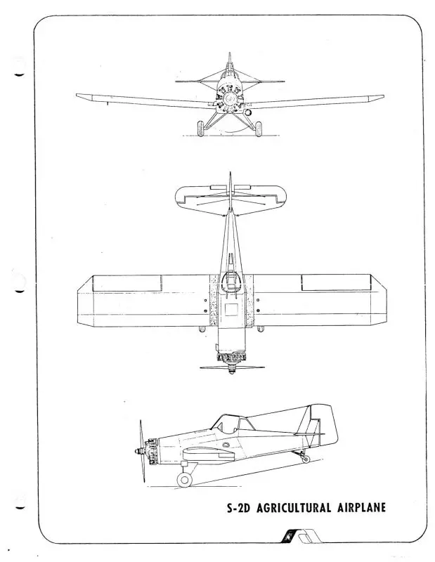 Aero Commander S2-D Agricultural Airplane Illustrated Parts Catalog (Acs2d-P-C) 1