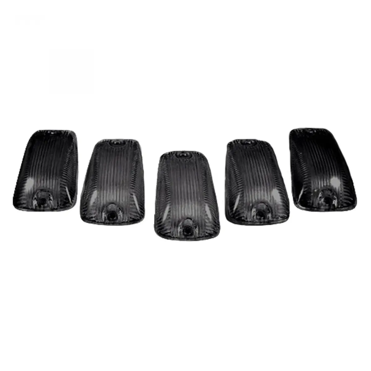 Gmc & Chevy 88-02 Amber Led Cab Roof Light 5-Piece Set With Smoked Lens 1