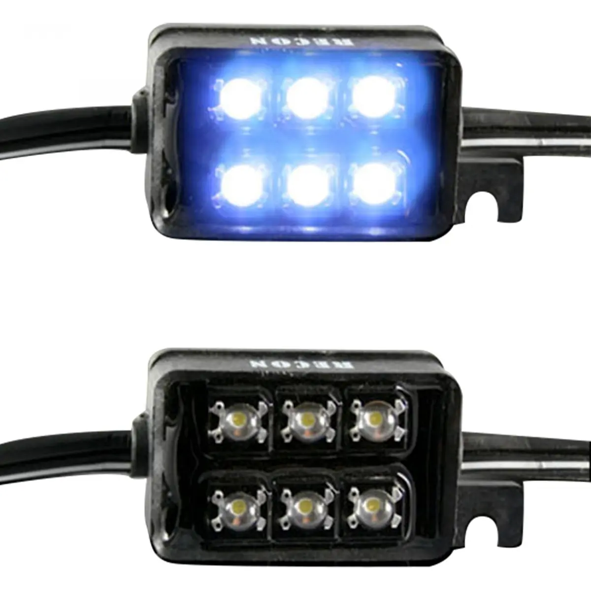 Universal Bed Rail Led Light Kit In White 1