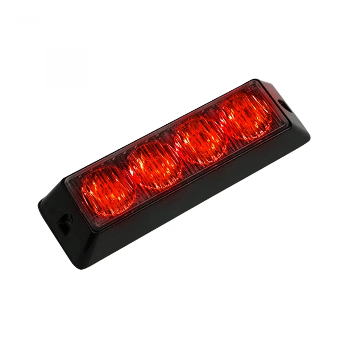 4-Watt 19 Function Strobe Light 4-Led In Red 1