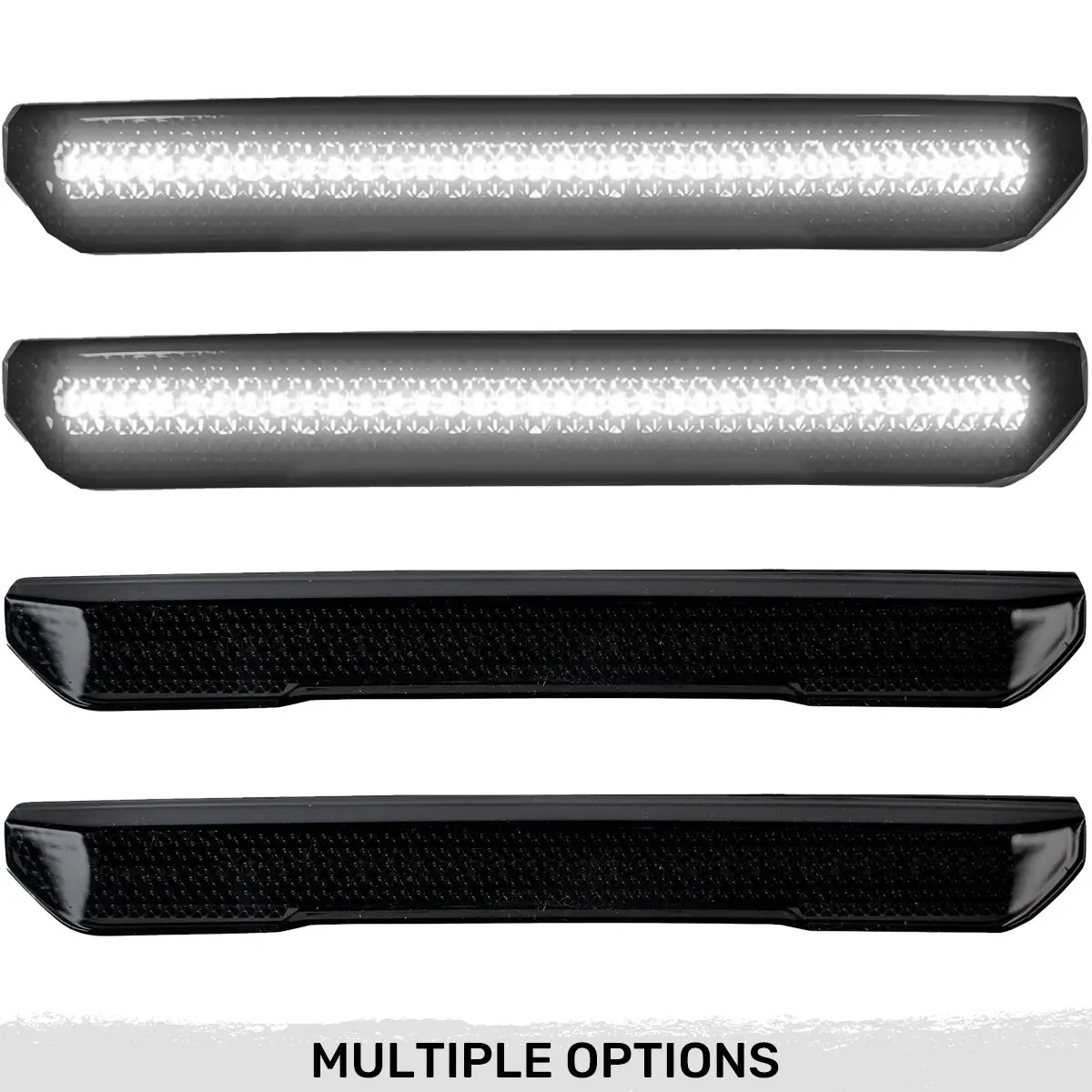Gmc 20-25 Sierra Hd 2500/3500 (4Th Gen) Fender Lenses (4-Piece Set) Ultra Bright Led Lights - Multiple Options 1