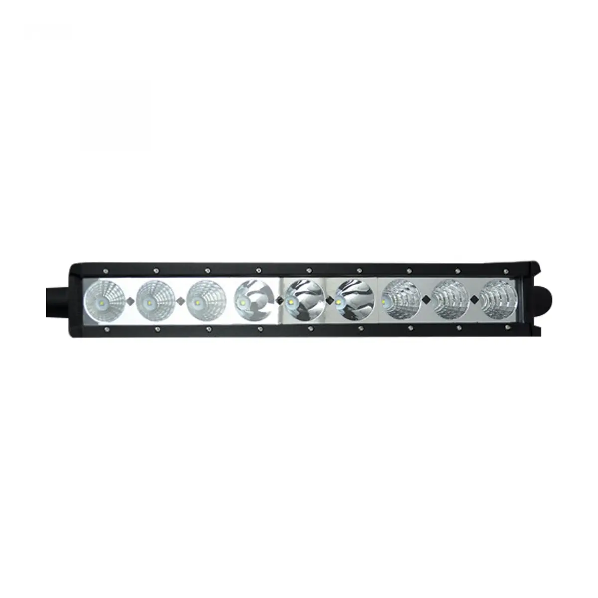 6750 Lumen 18" Light Bar & Wiring Kit 9 5-Watt Square Cree Xte Square 1