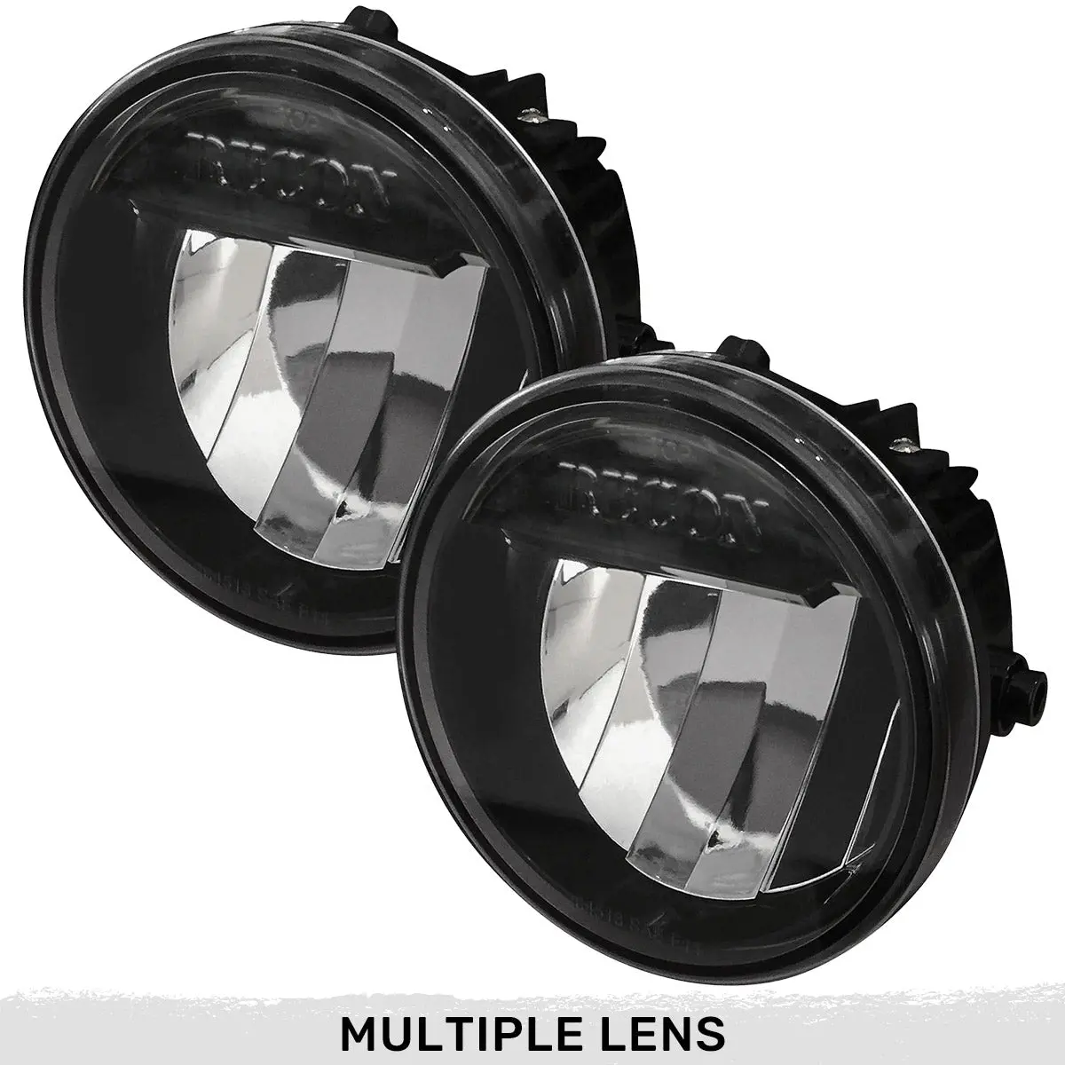 Ford F150 09-14 Ultra Bright White Led Fog Lights 2-Pc Kit (Replaces Factory Fog Lights) - Multiple Lens 1