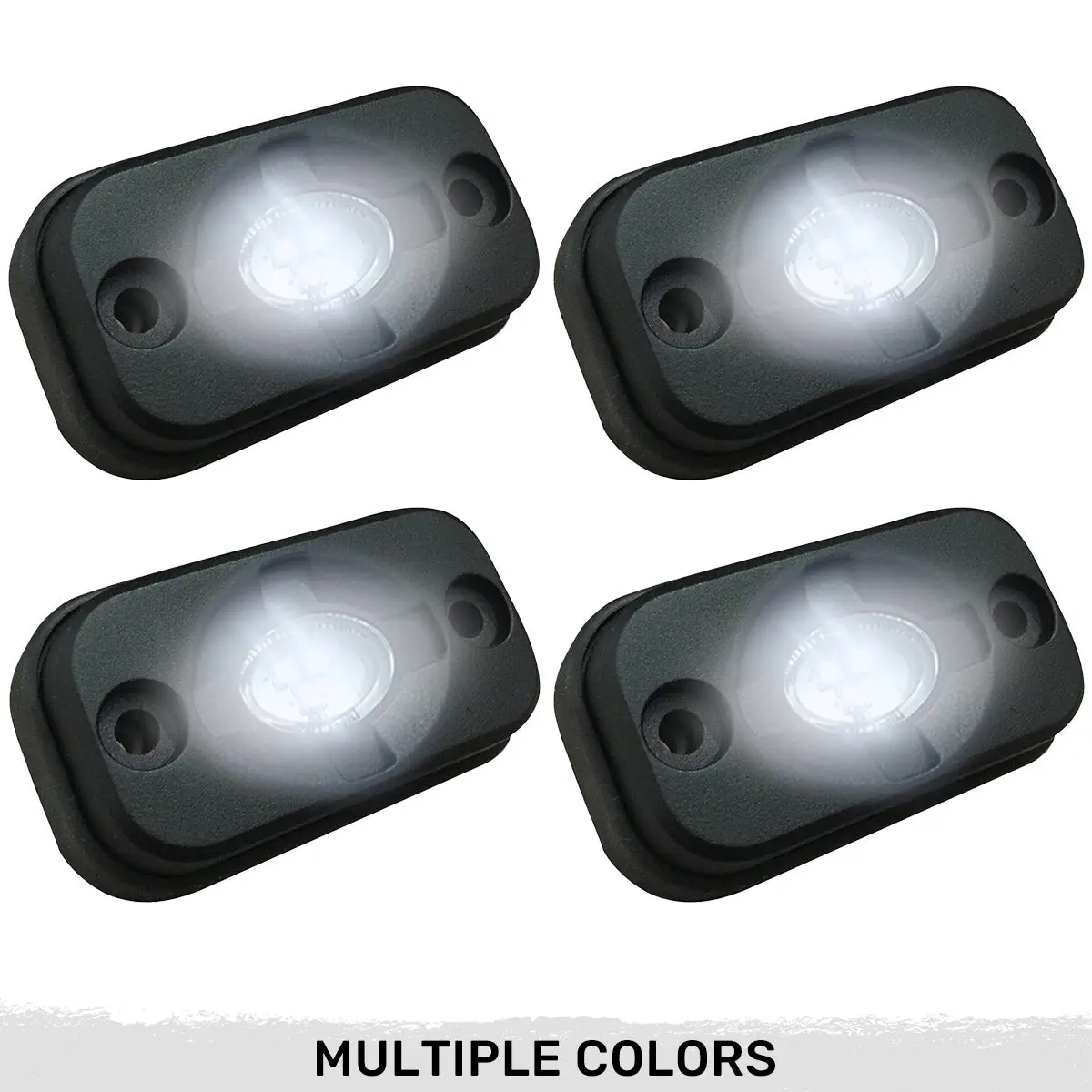 Universal 4-Pc Ultra Bright Cree Led Underbody Rock Lights - Multiple Colors 1