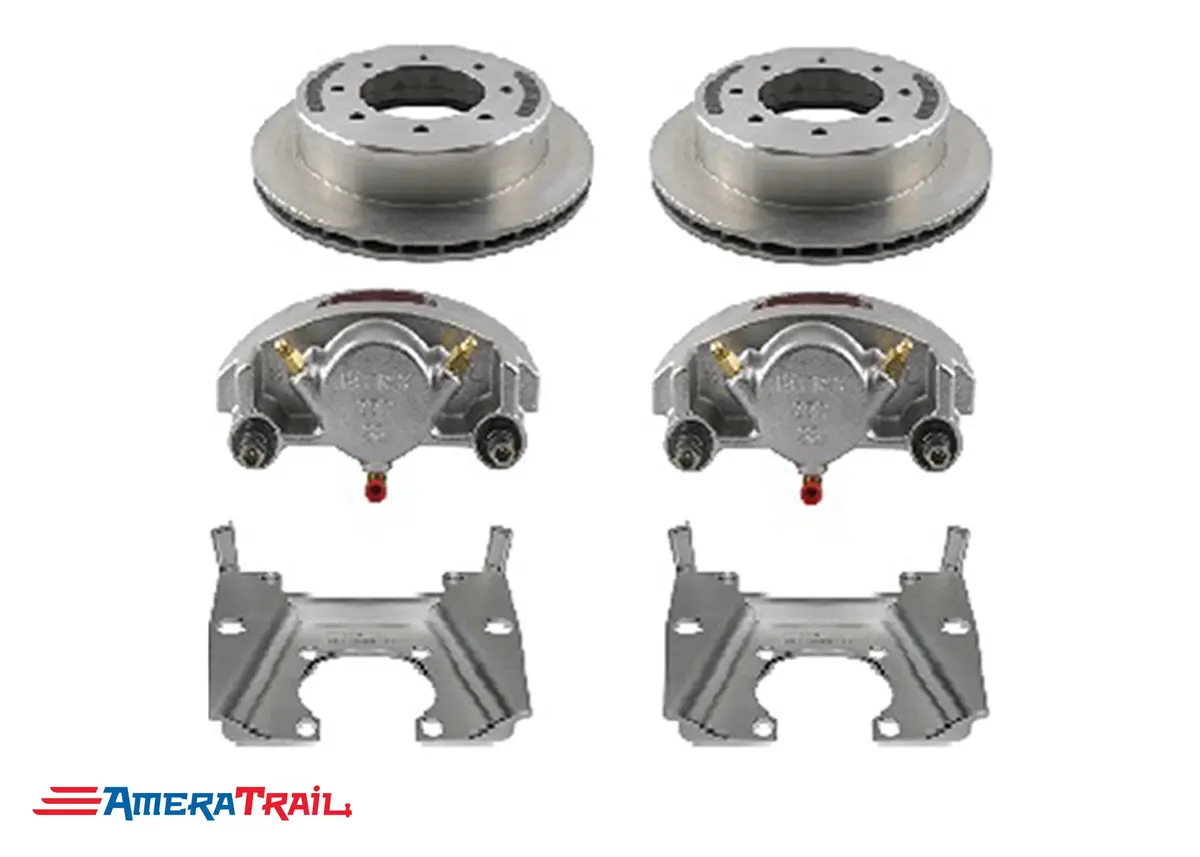 8 Lug 8K Kodiak Brake Kit For Dexter / Lippert Axles, All Stainless Steel - Fits 5/8" Wheel Studs 1