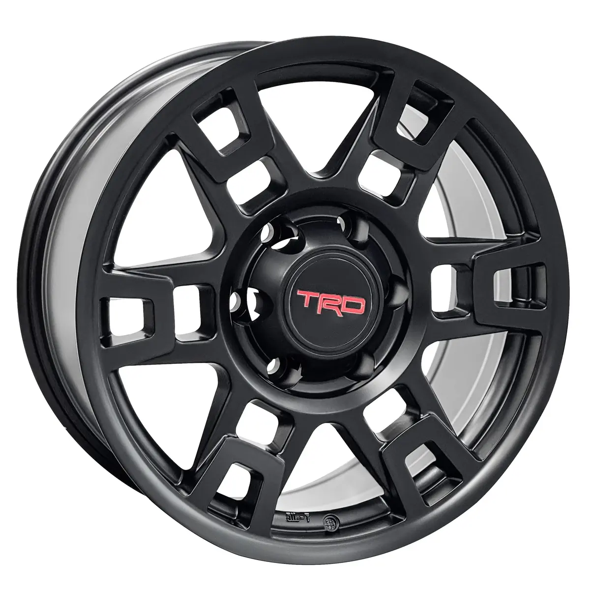 Toyota Trd Style Wheels 17" X 9 Matt Black Rims 4Pcs 1