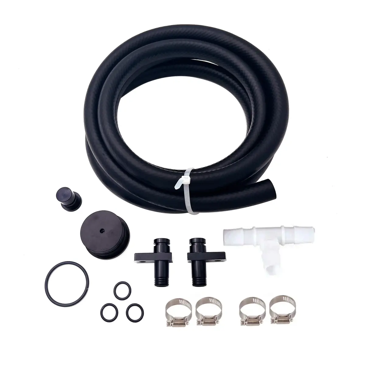 Trucktok 2004-2010 6.6L Gmc Chevrolet Duramax Ccv Pcv Reroute Ventilation Diesel Kit 1
