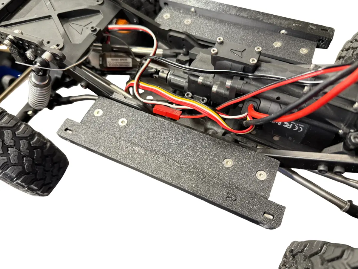 Rccs Vanquish Vs410 Rock Slider 3D Printed Top Plate Electronics Mount 1