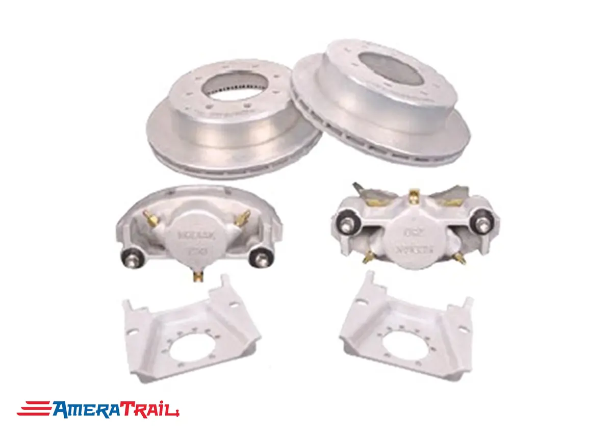 8 Lug 7K Kodiak Brake Kit, Dacromet Finish - Fits 1/2" Wheel Studs 1