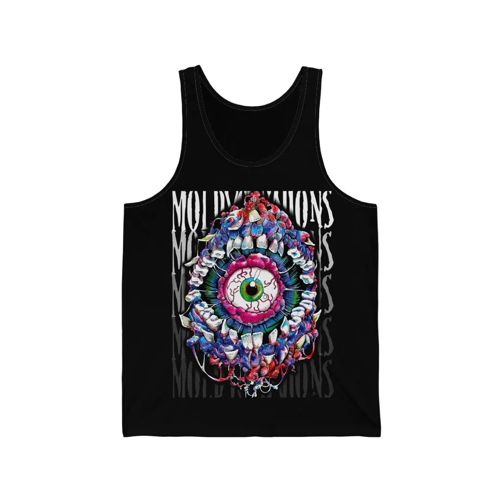 Unisex Jersey Tank White Font 1