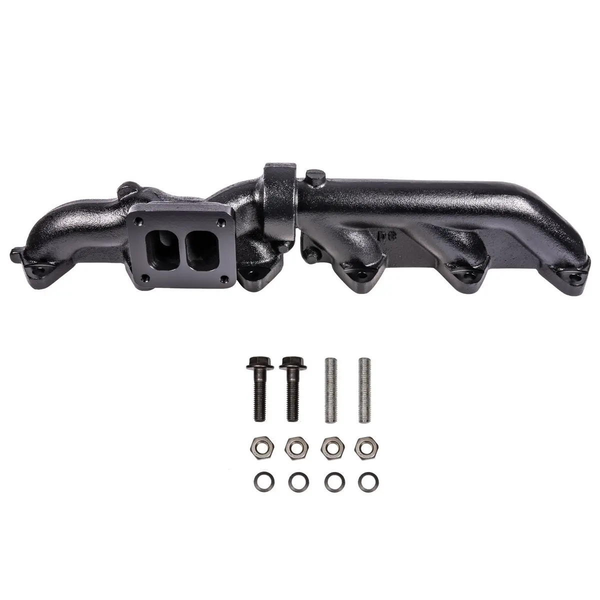Ats Pulse Flow Exhaust Manifold Kit Fits 2003-2007 5.9L Cummins 2-Piece T3 T4 With Optional Premium Hardware And Gaskets 1