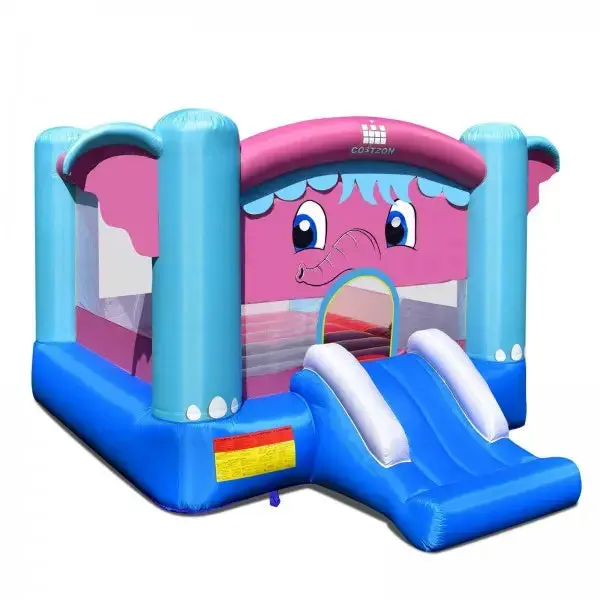 3-In-1 Elephant Theme Inflatable Castle Without Blower 1