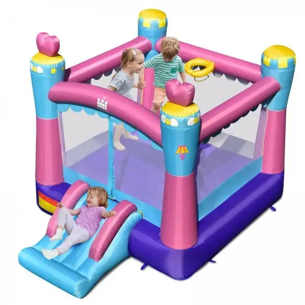 3-In-1 Princess Theme Inflatable Castle Without Blower 1