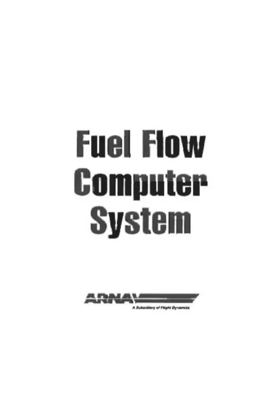 Arnav Aircraft Arnav Fc-10, Ft-10 Operations Manual (570-1006A) 1