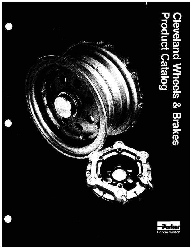 Parker Aerospace Cleveland Wheels & Brakes Parts Catalog 1985 (Pkclevbrakes P C) 1