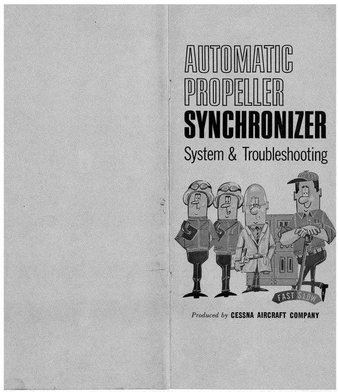 Cessna Automatic Propeller Synchronizer System & Troubleshooting (Ceautopropeller Tr C) 1