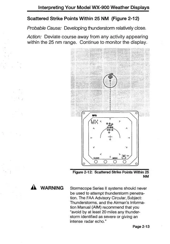 B.F. Goodrich Wx-900 Pilot's Guide 1991 (78-8060-6027-9) 1
